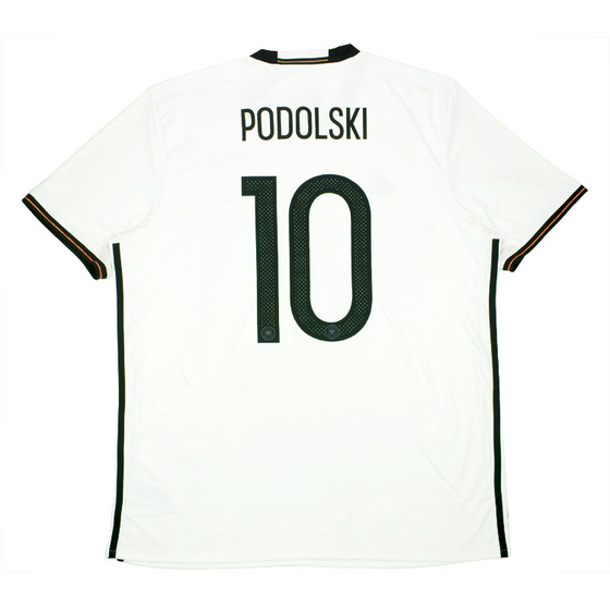 2015-16 Germany Home Shirt Podolski #10