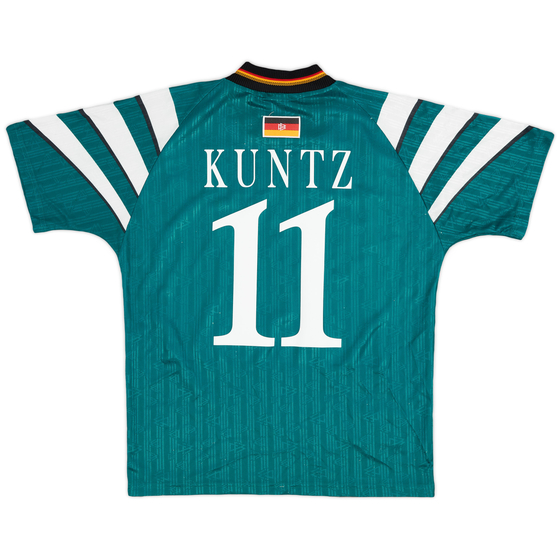 1996-98 Germany Away Shirt Kuntz #11 - 8/10 - (M)