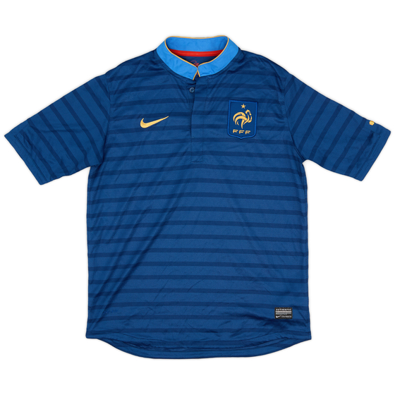 2012-13 France Home Shirt - 8/10 - (XL.Boys)