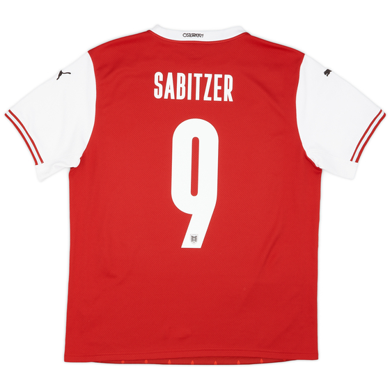2020-21 Austria Home Shirt Sabitzer #9 - 9/10 - (L)