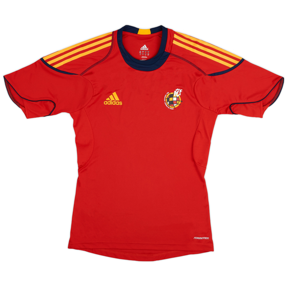 2010-11 Spain adidas Formotion Training Shirt - 9/10 - (S)