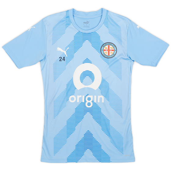 2022-23 Melbourne City Women's Player Issue Training Shirt #24 (S)