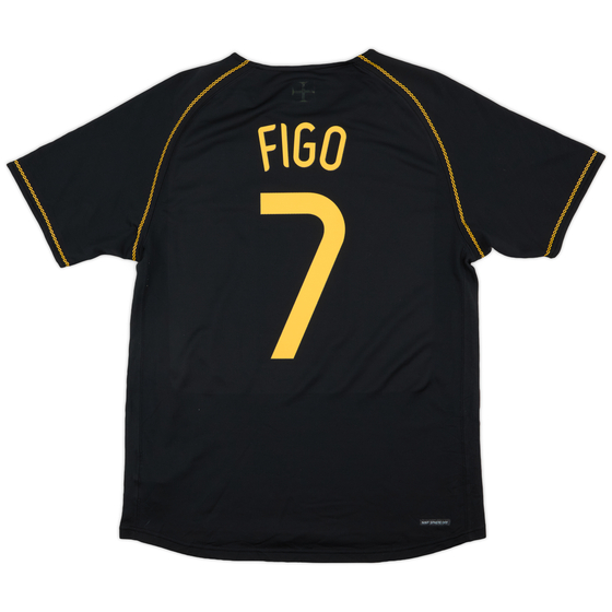 2006-07 Portugal Away Shirt Figo #7 - 8/10 - (M)