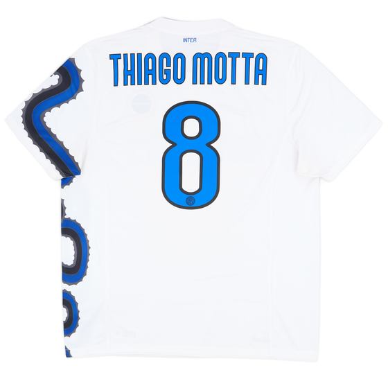 2010-11 Inter Milan Away Shirt Thiago Motta #8 - 7/10 - (XL)