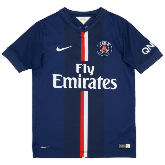 2014-15 Paris Saint-Germain Home Shirt - 8/10 - (S.Boys)