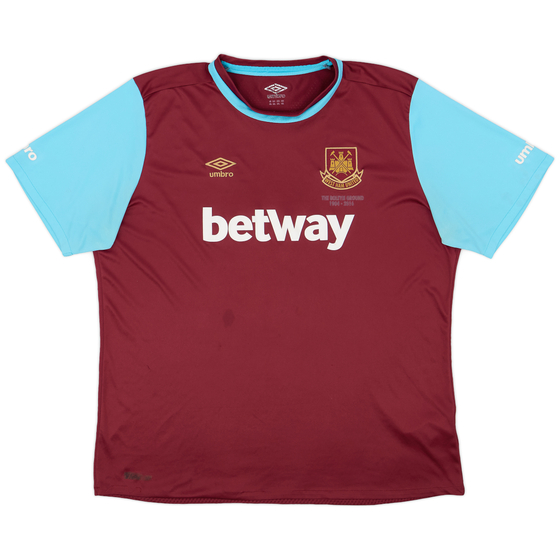 2015-16 West Ham 'Boleyn' Home Shirt - 5/10 - (3XL)