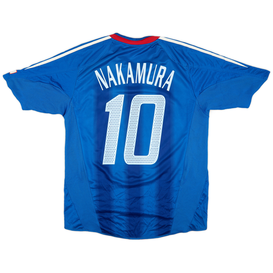 2004-06 Japan Home Shirt Nakamura #10 - 8/10 - (M)