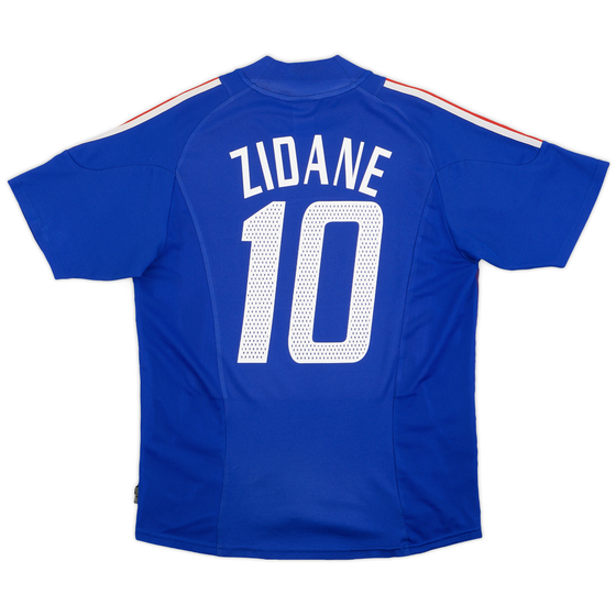 2002-04 France Home Shirt Zidane #10 - 5/10 - (M)