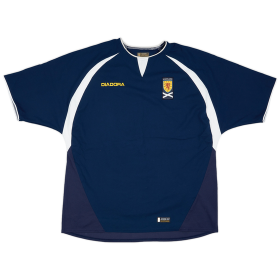 2003-05 Scotland Home Shirt - 5/10 - (XL)
