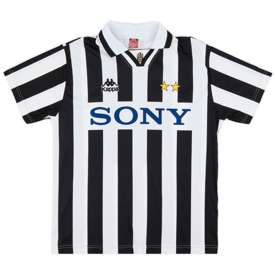1995-97 Juventus Basic Home Shirt - 9/10 - (XS)