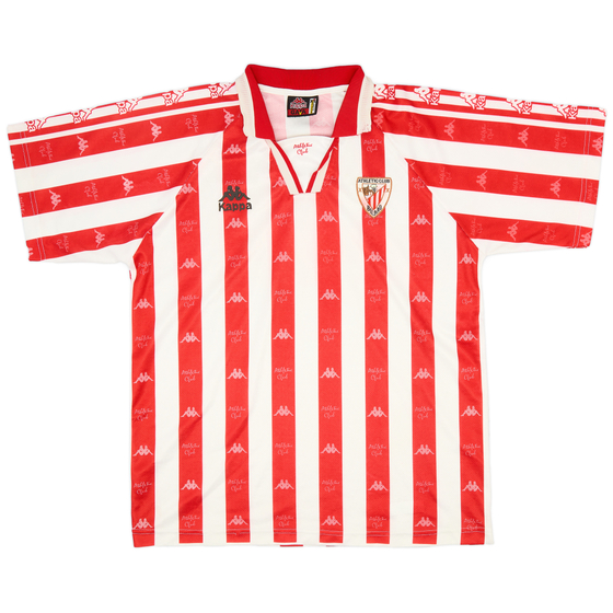 1995-97 Athletic Bilbao Home Shirt - 7/10 - (XL)