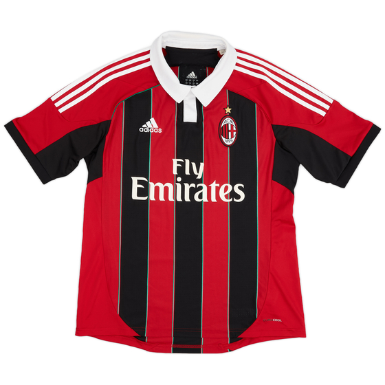 2012-13 AC Milan Home Shirt - 7/10 - (L)