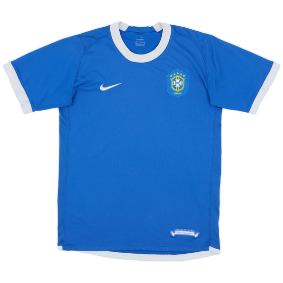 2006-07 Brazil Away Shirt - 6/10 - (XL.Boys)
