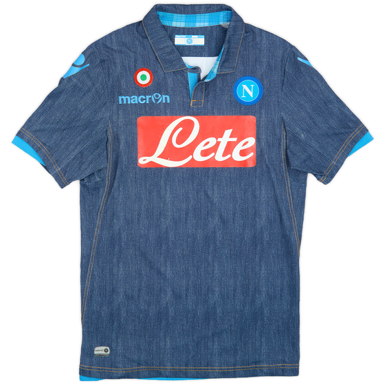 2014-15 Napoli Away Shirt - 8/10 - (L)