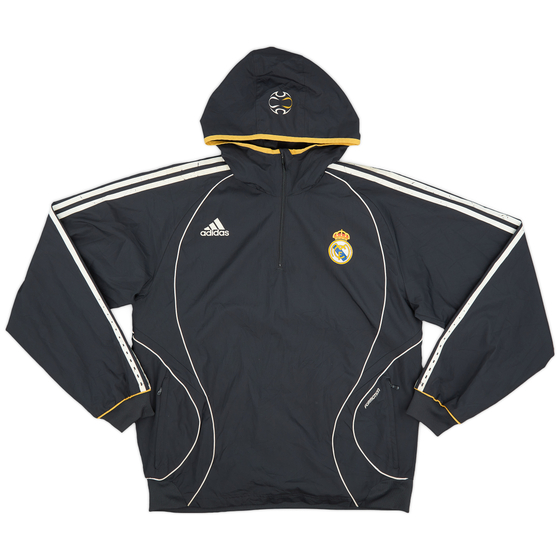 2006-07 Real Madrid adidas 1/4 Zip Track Jacket - 7/10 - (XL)