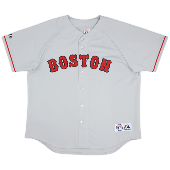 2005-08 Boston Red Sox Majestic Away Jersey (Excellent) XL