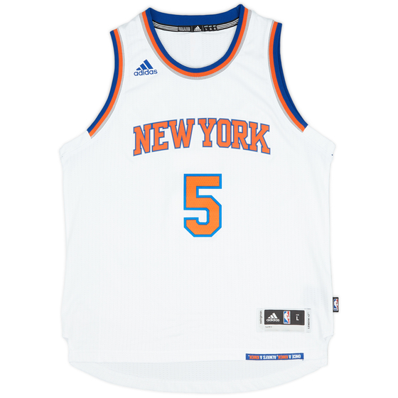 2014-15 New York Knicks Hardaway Jr. #5 adidas Swingman Home Jersey (Excellent) L.Kids