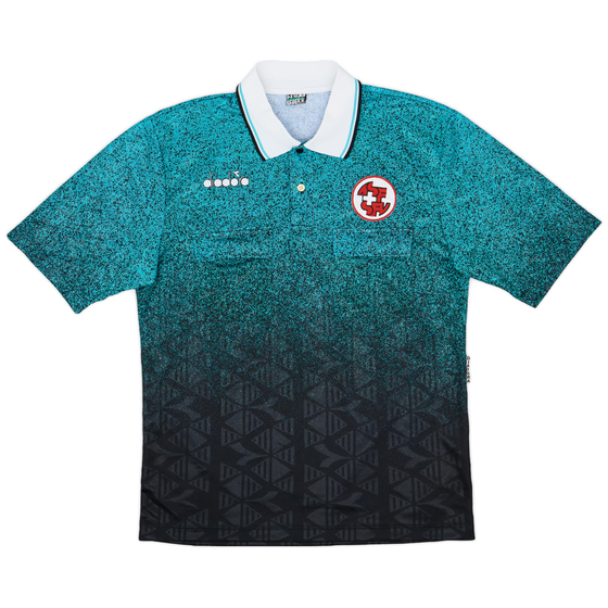 1990s Switzerland Diadora Referee Shirt - 9/10 - (XL)