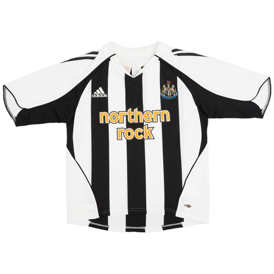 2005-07 Newcastle Home Shirt - 9/10 - (L.Boys)