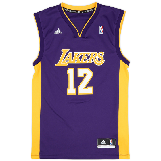 2012-13 LA Lakers Howard #12 adidas Away Jersey (Excellent) S