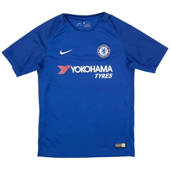 2017-18 Chelsea Home Shirt - 9/10 - (L.Boys)