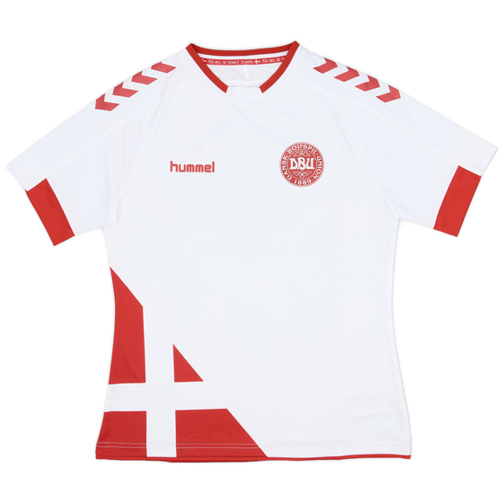 2017-18 Denmark Women's Away Shirt - 9/10 - (L)