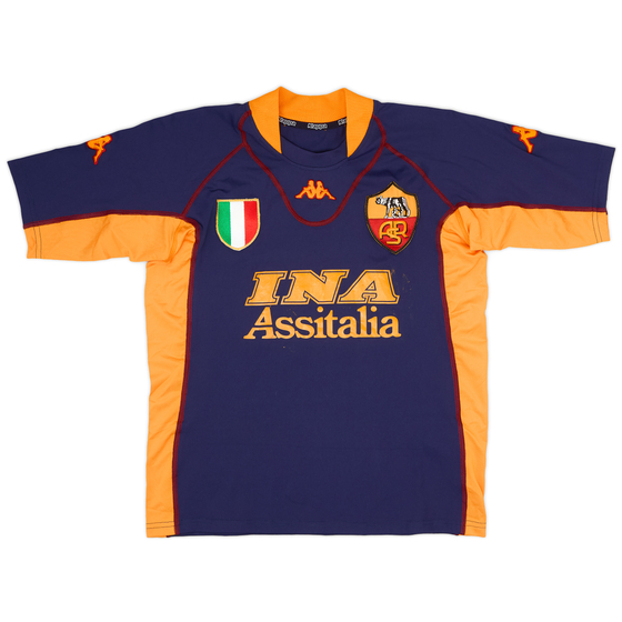 2001-02 Roma Third Shirt - 4/10 - (M.Boys)