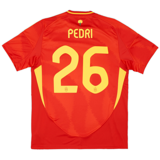 2024-25 Spain Home Shirt Pedri #26