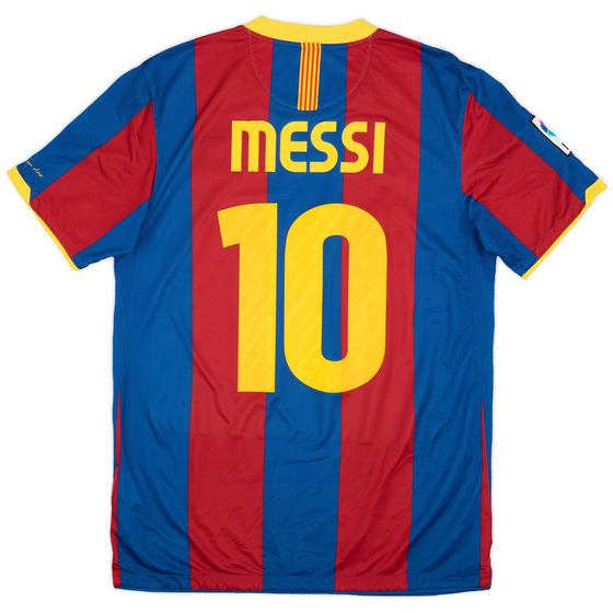 2010-11 Barcelona Home Shirt Messi #10 - 7/10 - (M)