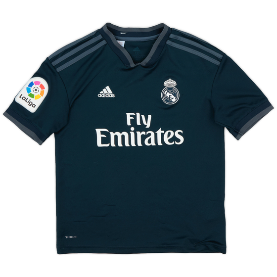 2018-19 Real Madrid Away Shirt - 6/10 - (M.Boys)