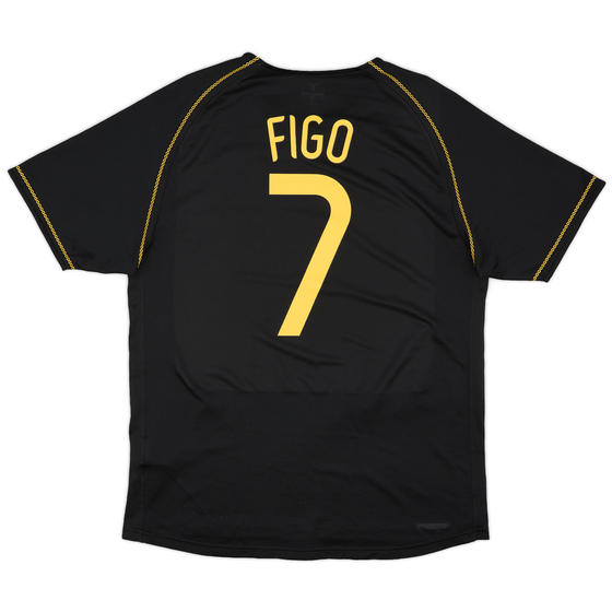 2006-07 Portugal Away Shirt Figo #7 - 9/10 - (L)