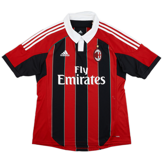 2012-13 AC Milan Home Shirt - 7/10 - (L)