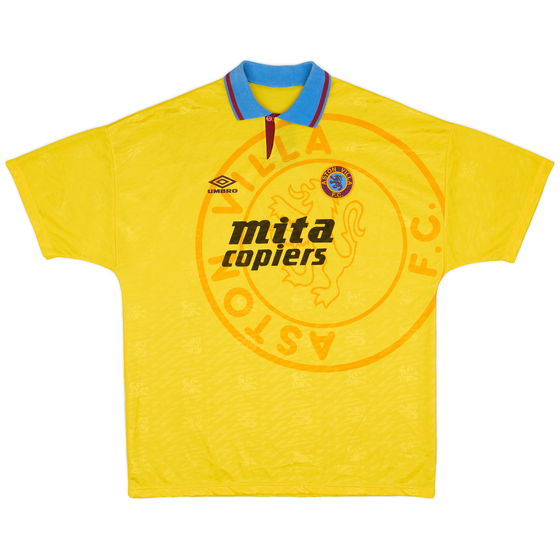 1991-93 Aston Villa Third Shirt - 9/10 - (XXL)