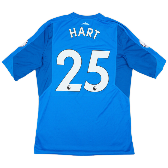 2017-18 West Ham Match Issue GK Shirt Hart #25