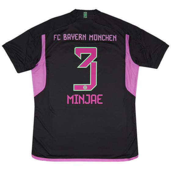 2023-24 Bayern Munich Away Shirt Minjae #3