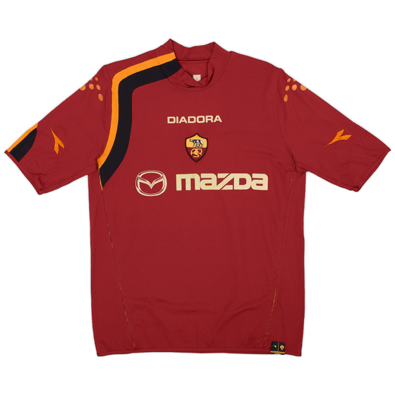 2004-05 Roma Home Shirt - 7/10 - (L)