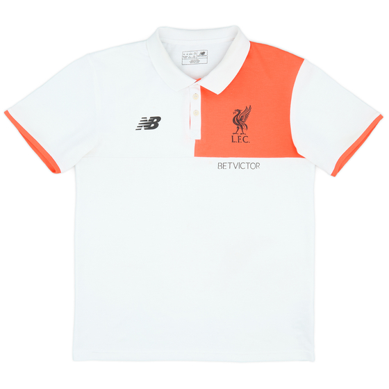 2016-17 Liverpool New Balance Polo Shirt - 7/10 - (L)
