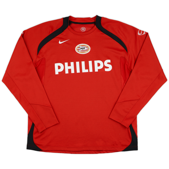 2005-06 PSV Nike Training L/S Shirt - 8/10 - (XL)