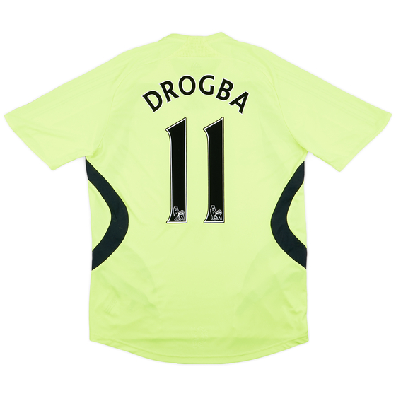 2007-08 Chelsea Away Shirt Drogba #11 - 9/10 - (M)