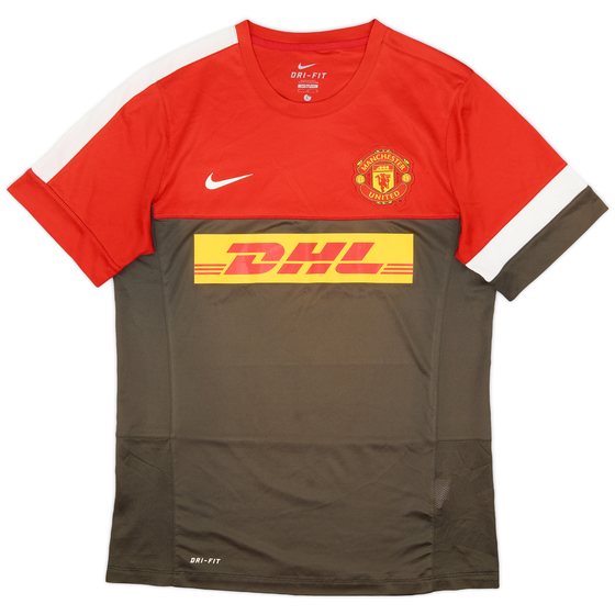 2012-13 Manchester United Nike Training Shirt - 8/10 - (L)