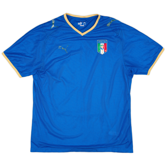 2007-08 Italy Home Shirt - 4/10 - (L)