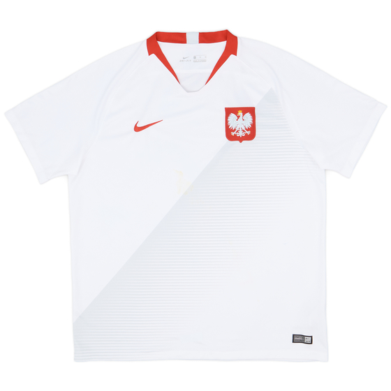 2018-19 Poland Home Shirt - 5/10 - (XL)