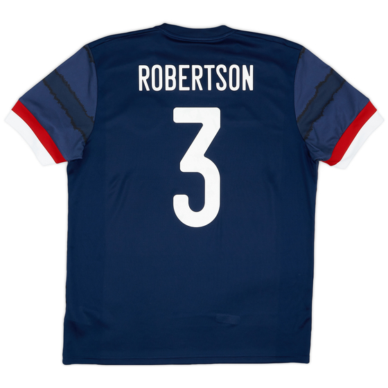 2020-22 Scotland Home Shirt Robertson #3 - 8/10 - (L)