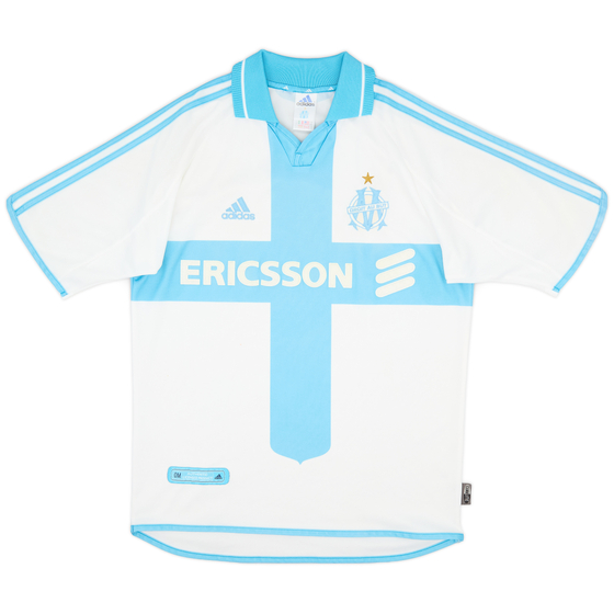 2000-01 Olympique Marseille Home Shirt - 7/10 - (S)