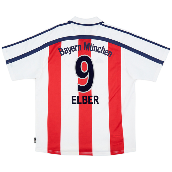 2000-01 Bayern Munich Away Shirt Elber #9 - 8/10 - (XL)