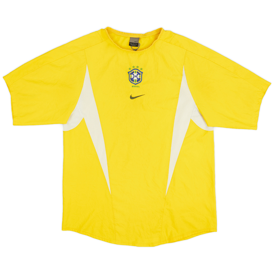 2002-04 Brazil Nike Training Shirt - 5/10 - (M)