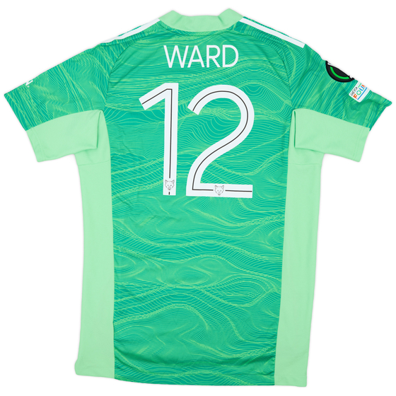 2021-22 Leicester Match Issue Conference League GK Shirt Ward #12