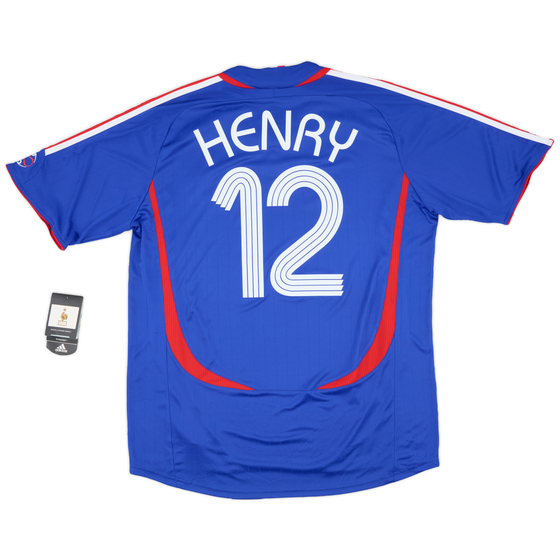 2006-07 France Home Shirt Henry #12 (XL)