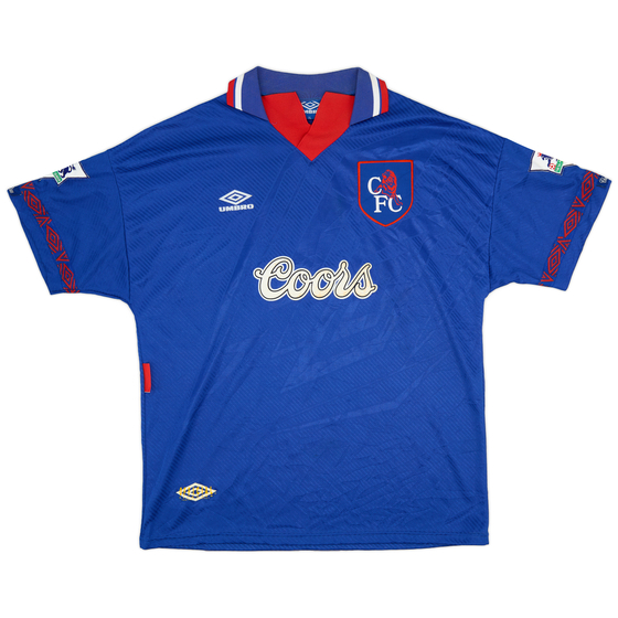1993-94 Chelsea Home Shirt - 8/10 - (XL)