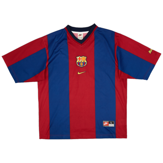1998-00 Barcelona Basic Home Shirt - 8/10 - (L)